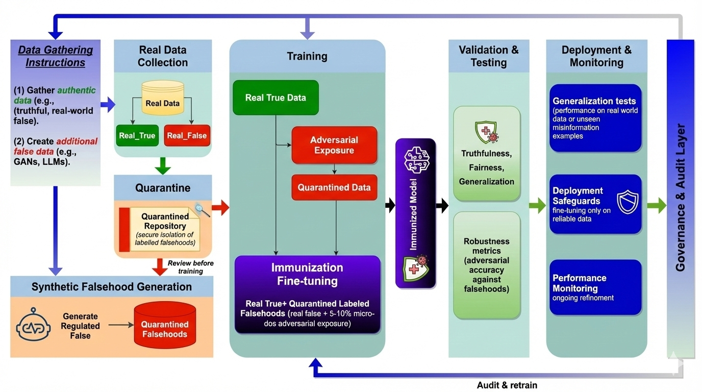 The immunization pipeline diagram